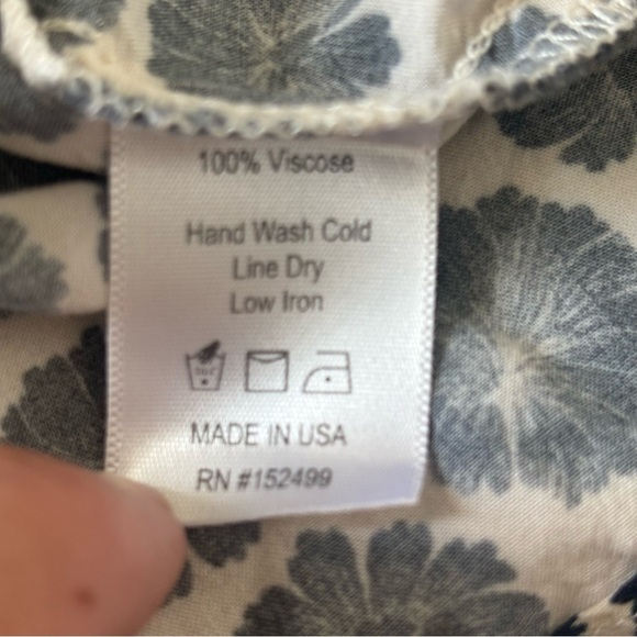 Womens Amour Vert Black & White lTie-Hem - Picture 6 of 7